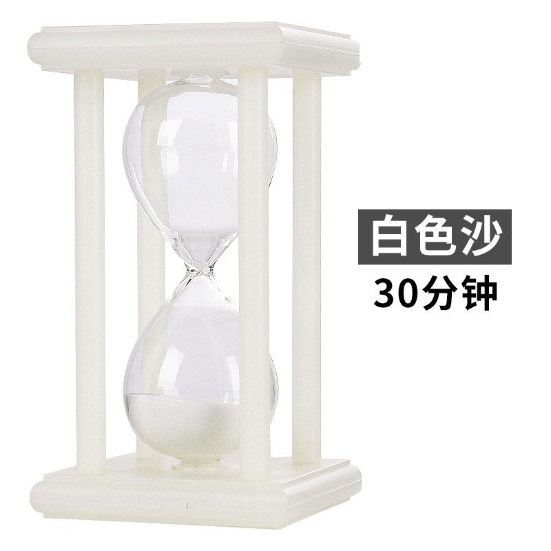 Suministro directo de fábrica temporizador de reloj de arena 3/30 minutos Reloj de arena luminoso resistente a la gota de los niños
