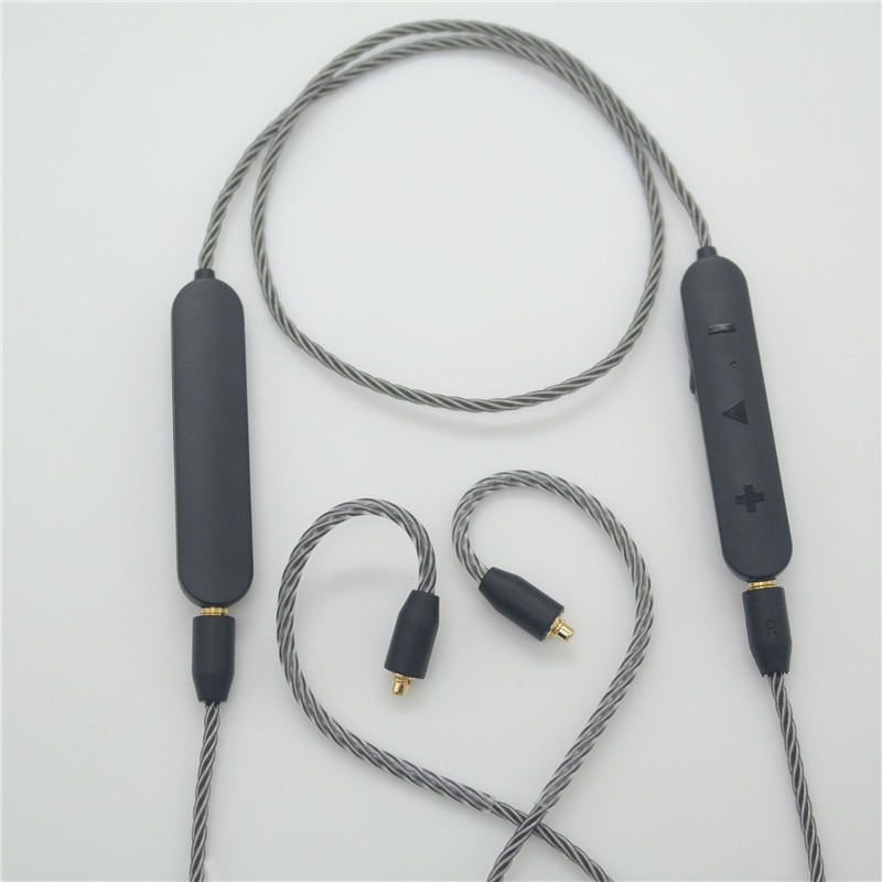 中山臻声QCC3034插拔分离式蓝牙耳机线MMCX IE80多种接口可用