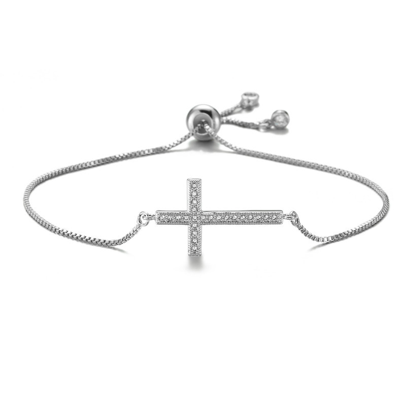 Nouveau Produit Bracelet Croix Classique Bijoux Réglables display picture 4