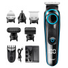 Hot -selling new 5 -in -1 multifunctional electric push LCD digital hair corridor carving electronic push charging haircut