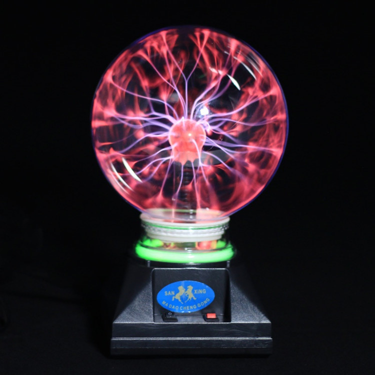 新奇特 感应静电球 6寸闪电魔球 光电感应 电离子魔球 创意礼品