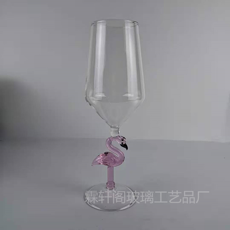 Creative glass cocktail wineglass