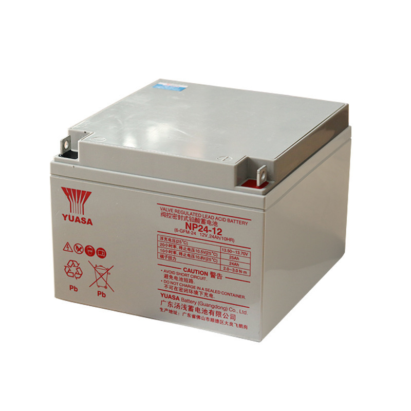 YUASA汤浅蓄电池NP24-12V24AHUPS电源电瓶 太阳能储能蓄电池