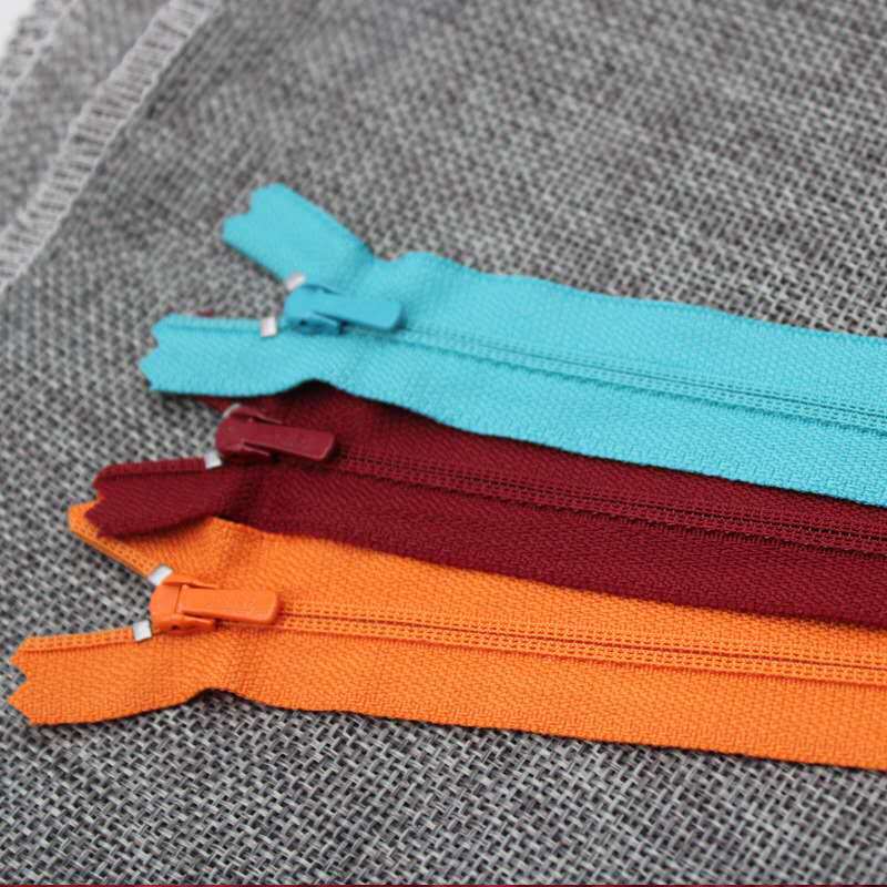 正品ykk YKK3号尼龙双骨闭口西裤门襟口袋拉链diy辅料小批量现货