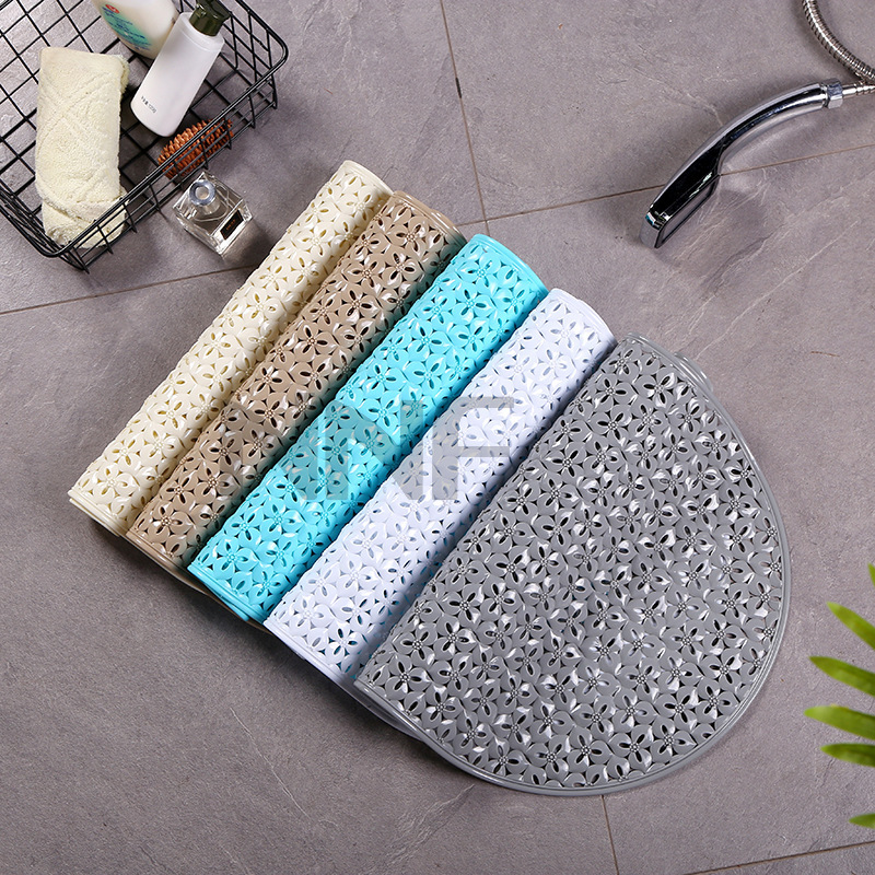 Factory direct home floor mat simple hollow pattern bathroom mat hotel toilet bathroom anti-slip mat can be customized Factory direct home floor mat simple hollow pattern bathroom mat hotel toilet bathroom anti-slip mat can be customized