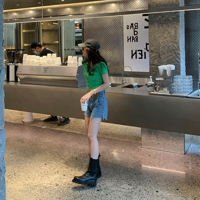 Pantalon léger femme en cow-boy - Ref 3429970 Image 10