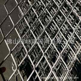 广东佛山菱形孔钢板网厂家镀锌钢板网4mm-10mm厚菱形网钢板网