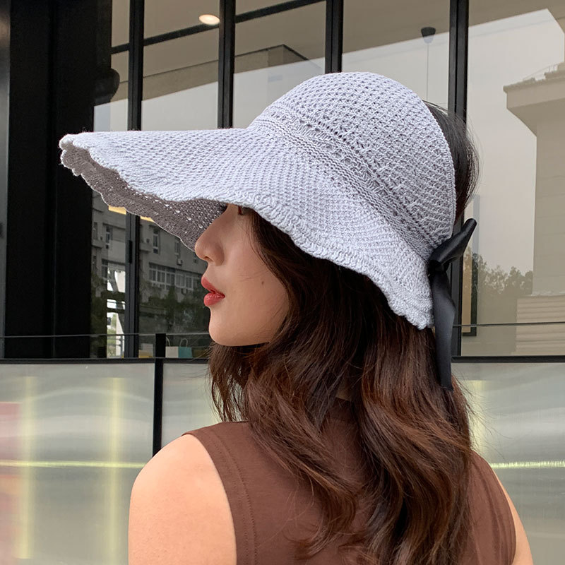 Women's Cap Hollowed Out Breathable Sunscreen Sun Visor Spring and Summer  Braided Top Hat Temperament British Fisherman's Hats - AliExpress