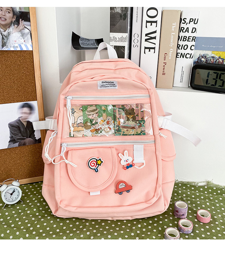 Cute Transparent Funny Soft Backpack display picture 53