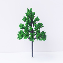 建築沙盤模型樹仿真迷你行道樹手工微景觀樹園林場景塑膠成品樹