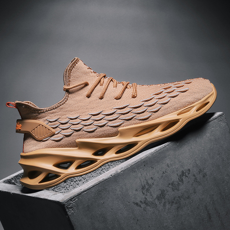 sports students fashion running spring and autumn new running leisure new dad students Korean version of men's shoes 4 undefined