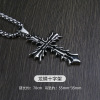 Accessory, men's pendant hip-hop style, necklace stainless steel, internet celebrity, simple and elegant design