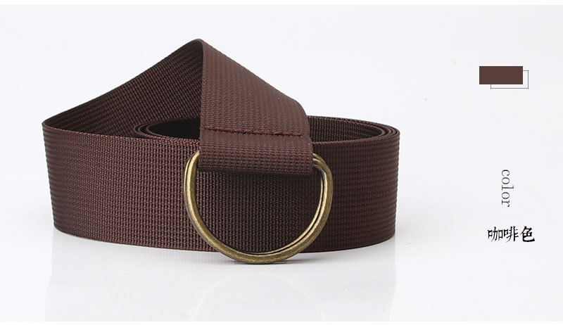 Iron Unisex Woven Belts display picture 16