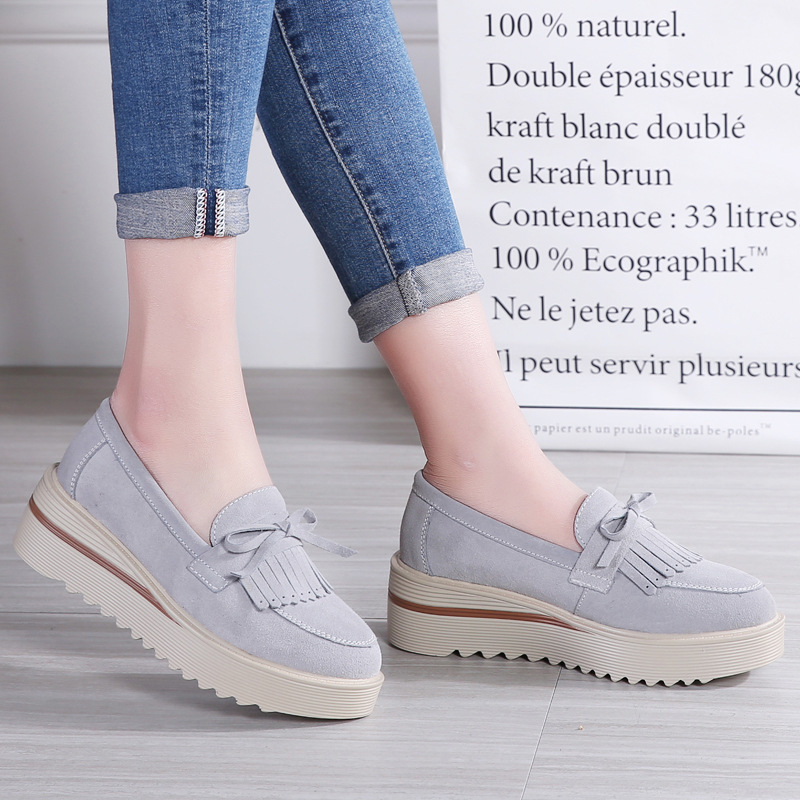 Ventas directas de fábrica 2020 nuevos zapatos de mujer de fondo suave Zapatos tods muffin slip-on mocasines zapatos multicolores