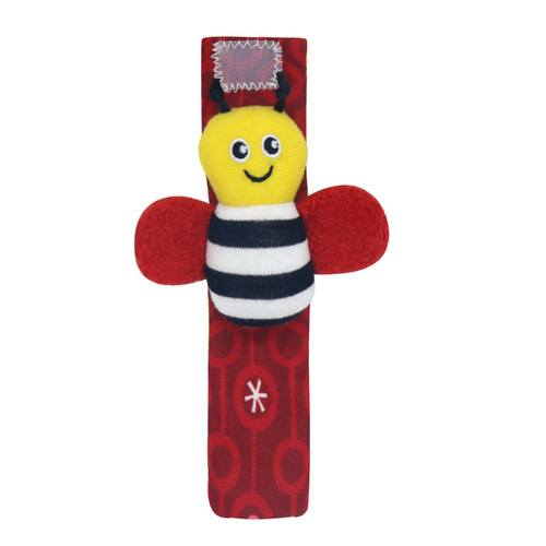 Infant watch with wrist strap, baby socks, sock covers, baby hand bands, rattle, single price socks rattle