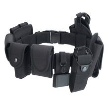 戶外戰術腰帶腰封作戰訓練十件套安保執勤裝備多功能安檢腰帶廠家