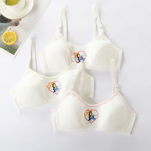 Girls bra underwear vest development period junior high school students high school adolescent bra adolescent girls thin section
