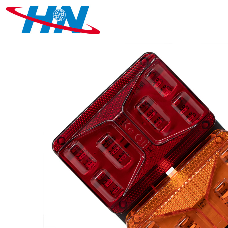 Nuevo LED brillante coche camión bomba remolque impermeable durable anti-Smashing camión luz trasera