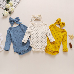 Autumn/Winter Tri-Color Climbing Hoodie GL2069 Blue and Yellow and Yellow Autumn One-Piece Coverall + Headscarf Set