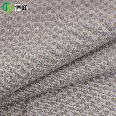 廠家直供毛巾布防滑布加密點膠毛毛拖鞋 止滑滴塑布面料家居用品