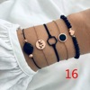 Brand fashionable beaded bracelet with tassels, set