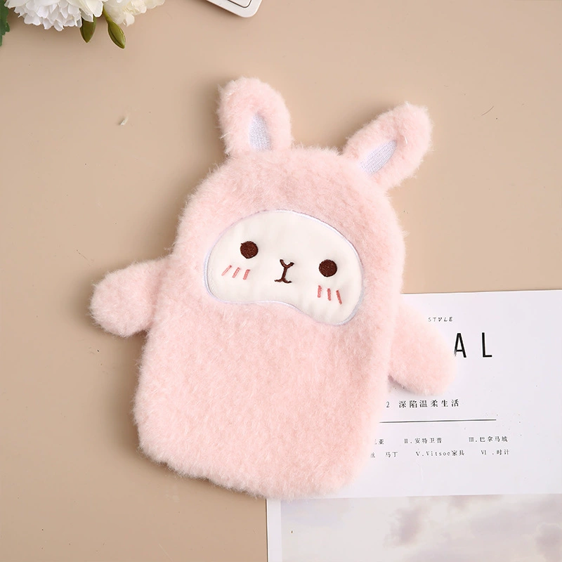 Detachable explosion-proof water container, plush cartoon hand warmer