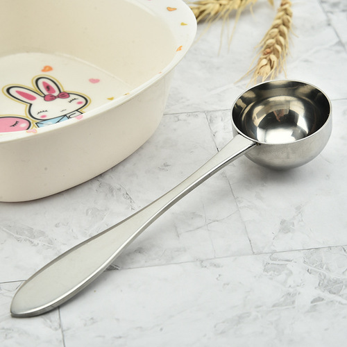 20ml量勺调料刻度计量果粉勺不锈钢咖啡量勺 量勺称重克度奶粉勺