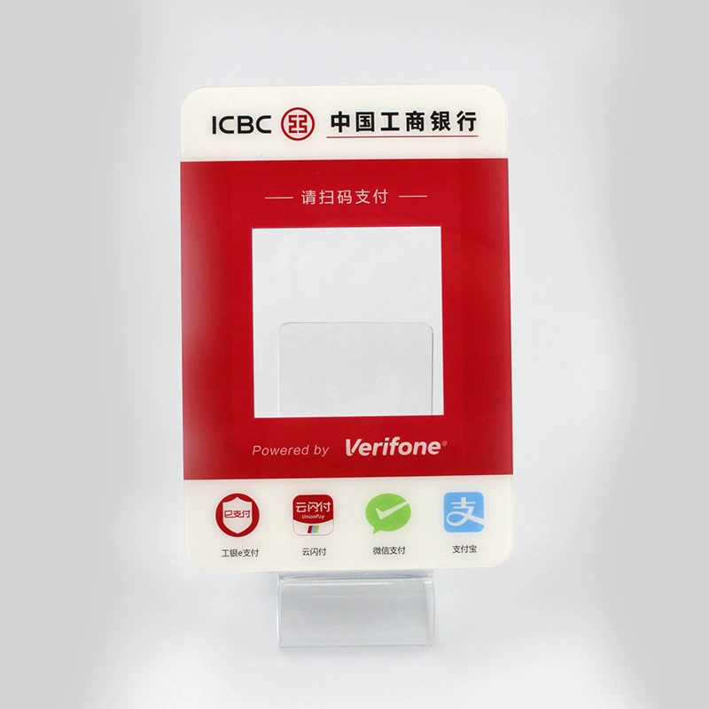 WeChat QR код бренд ПК Оплата Тег Alipay платформа акриловая платежная лицензия акриловые знаки