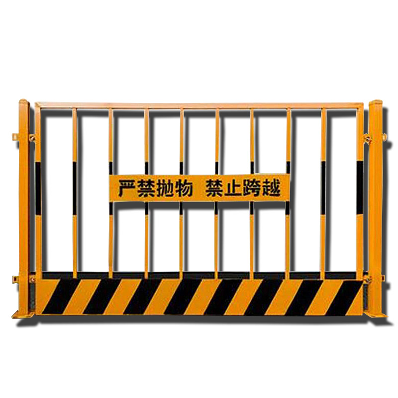 construction site foundation ditch guardrail customized Architecture construction site security protect move fence Warning Municipal administration Engineering isolation fence