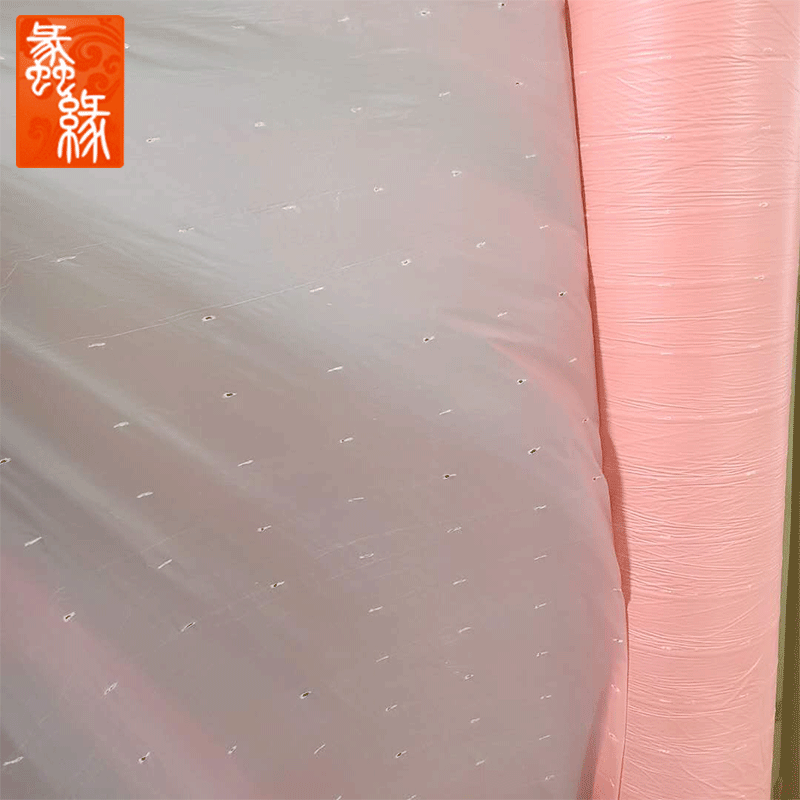 9克自动裁床隔层膜1.6/1.8宽打孔透气代替隔层纸 面料隔层膜批发