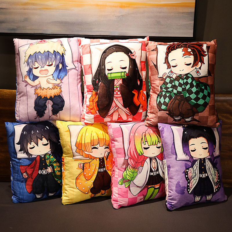 Two-dimensional yuan anime funny seed plush charcoal Zhilang pillow Shan Yi doll peripheral one-piece delivery