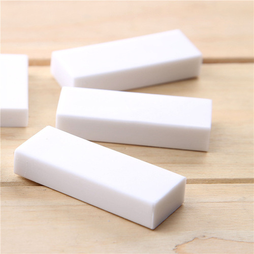 White eraser student children's painting stationery 2B eraser non-marking drawing exam art eraser