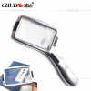 Truda 65*110MM Rectangle hold magnifier Picture Lens 10 the elderly read appraisal Silver models