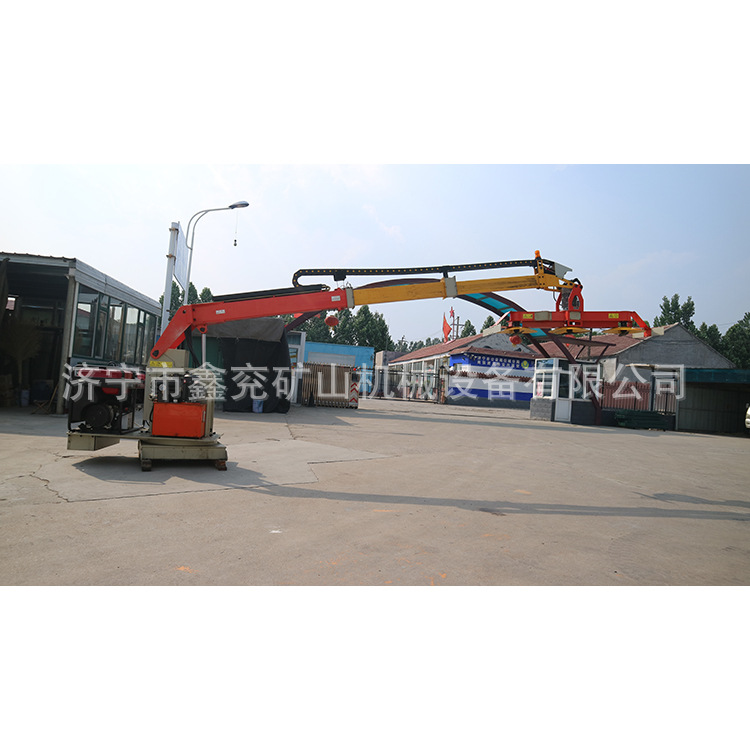 高速路中分带绿篱修剪  车载式绿篱修剪机 三节伸缩臂