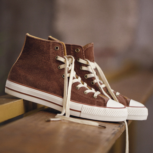 Madden men's shoes, men's spring and autumn retro corduroy high-top sneakers, trendy low-top casual cloth shoes, trendy shoes