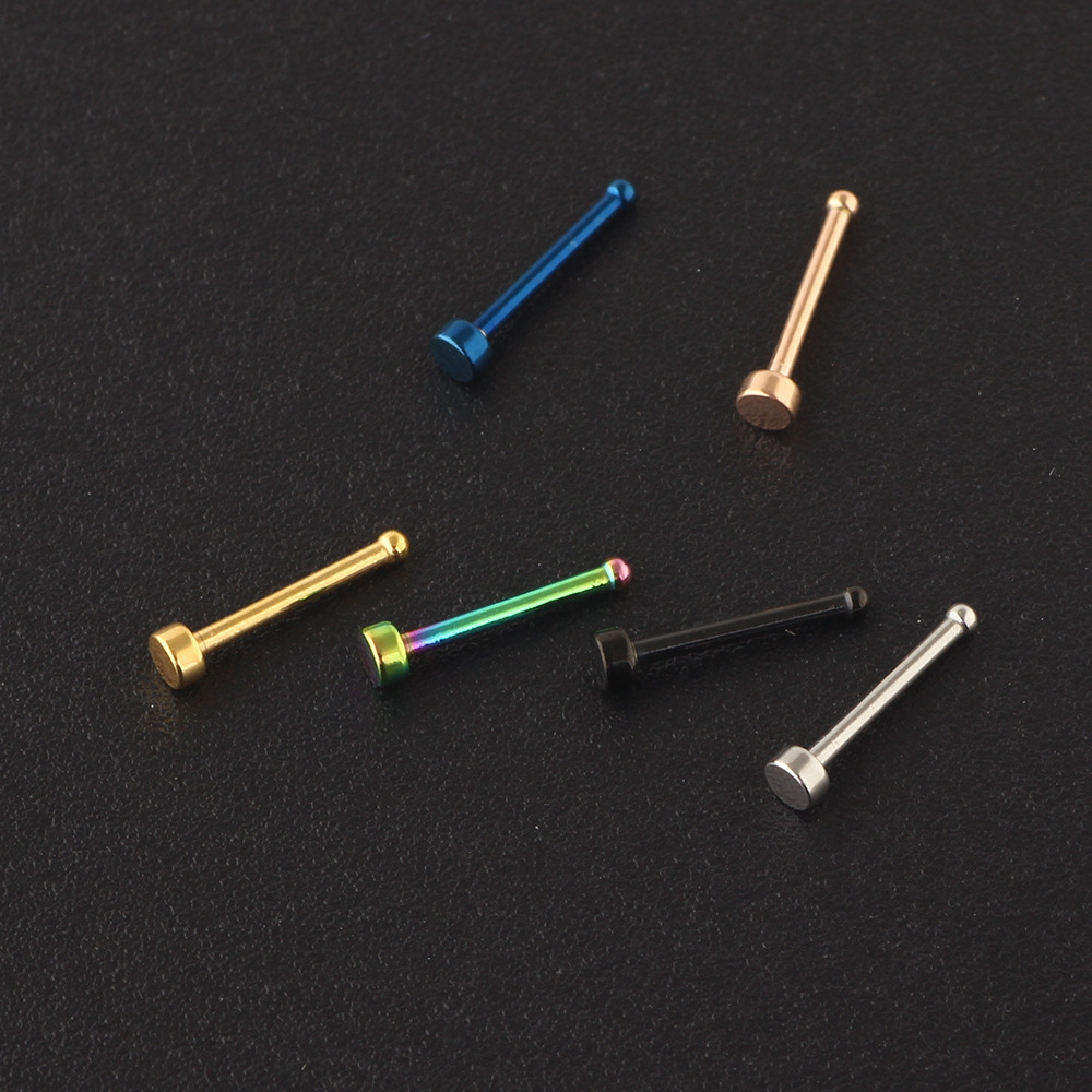 Labret piercing jewelry detail image