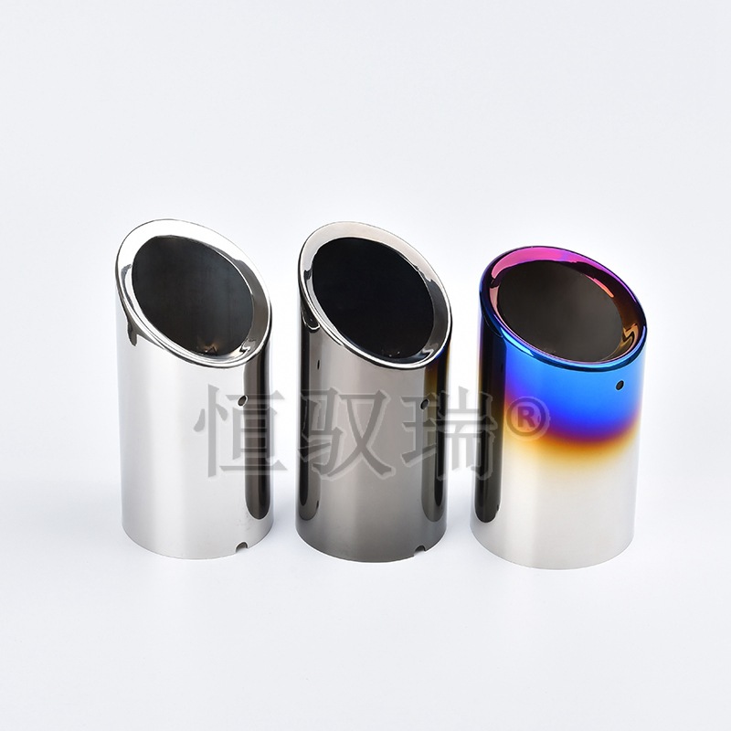 Garganta de cola de coche A 4L Garganta de cola Q 5 tubo de escape aplicable C enchufe directo tubo de escape modificado