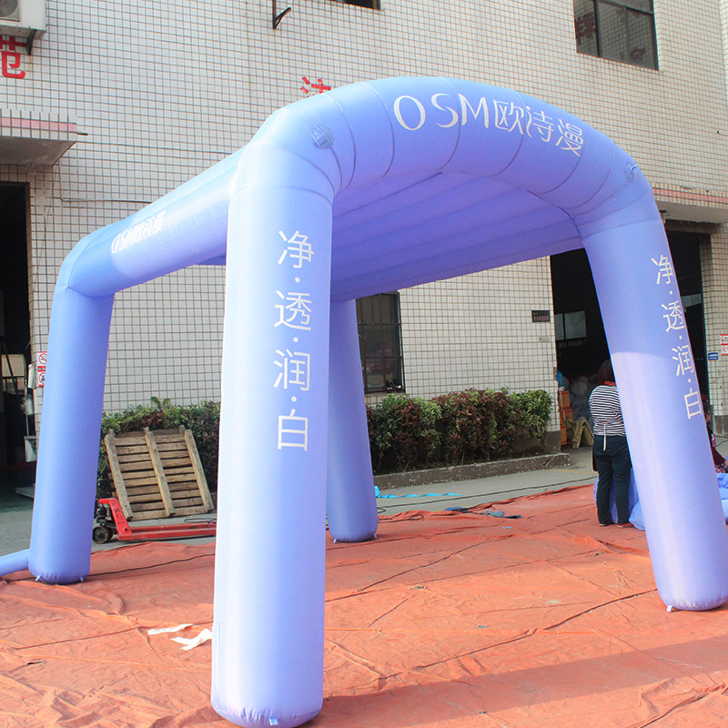 充气广告展览帐篷充气模型气模帐篷广告的制作 活动庆典舞台背景
