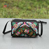 Ethnic small one-shoulder bag with zipper, shoulder bag, 2020, ethnic style, with embroidery