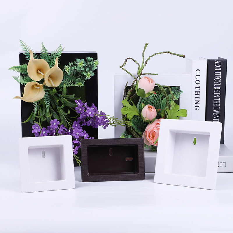 Wholesale of living room wall hangings and wall decorations, three-dimensional wall decorations, home and country decorations, and simulated plant photo frames detail image 4