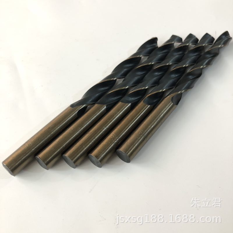 上海佳益牌 麻花钻 黄边黑槽麻花钻 不锈钢钻头 烤黄钻头