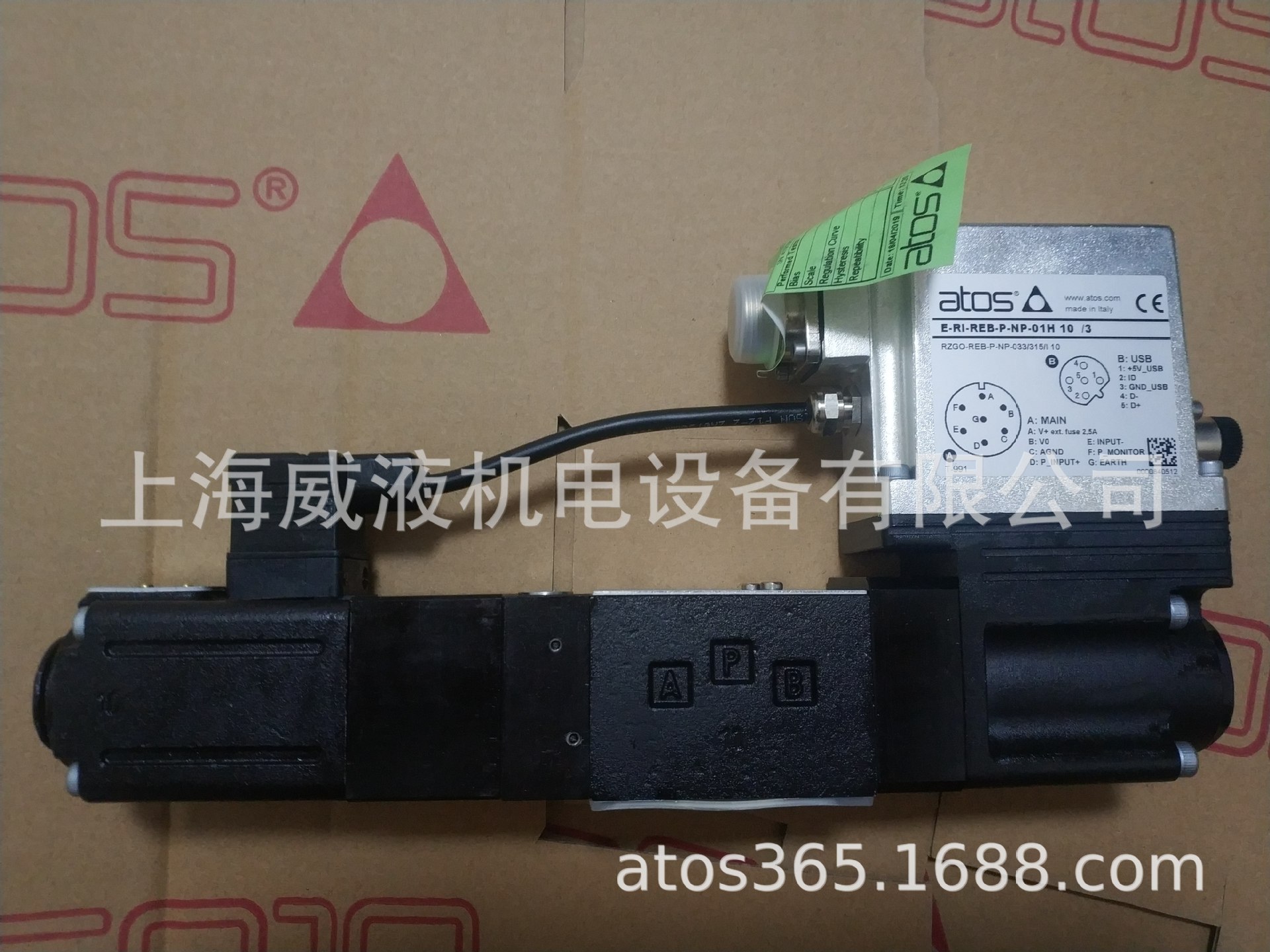 意大利ATOS(阿托斯)比例减压阀RZGO-REB-P-NP-033/315/I 10