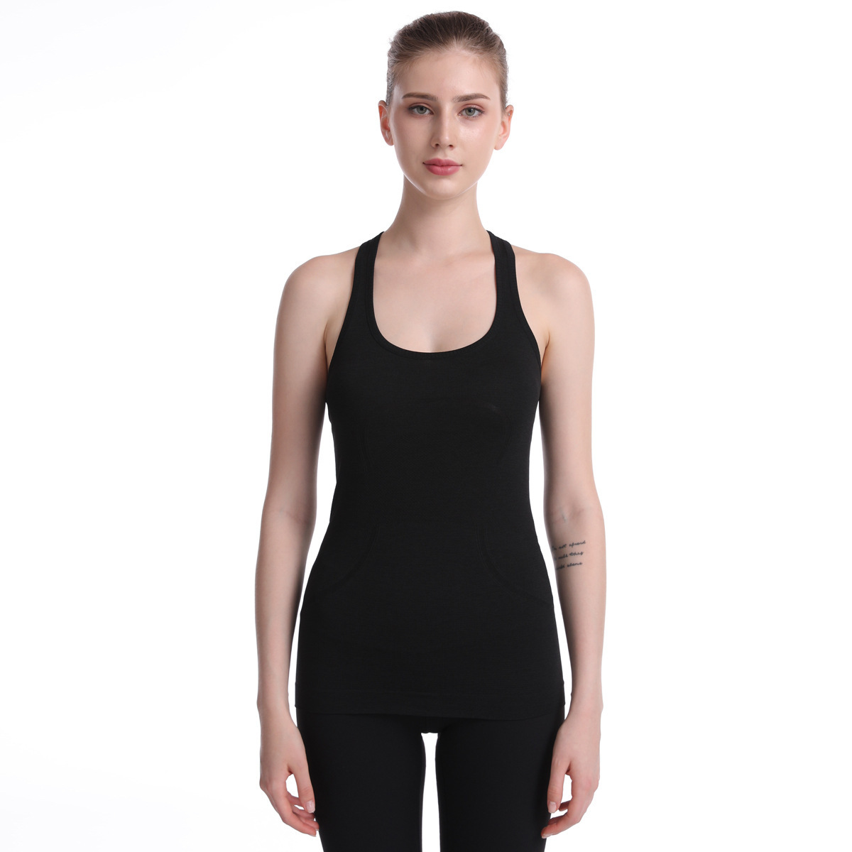 camisola deportiva de yoga sin costuras NSLX20224