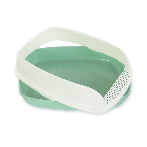 Pet semi-enclosed cat litter box large detachable cat toilet deodorant anti-splash cat litter tray cat litter box