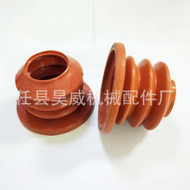 生产元丰螺杆防尘套大红色元丰22.5寸YF3502DR01-017硅胶防尘帽