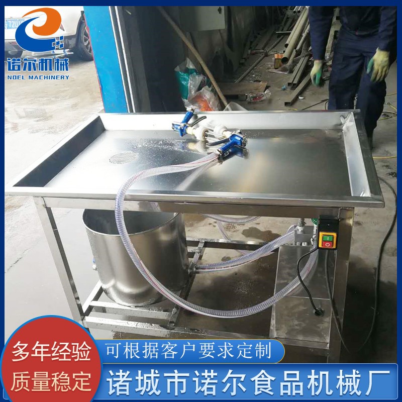 不锈钢手动盐水注射机  手动猪肉牛肉全鸡双头八针盐水注射机