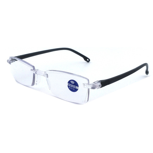 Automatic focus reading glasses without prescription, rimless edge, wholesale for elderly presbyopia glasses