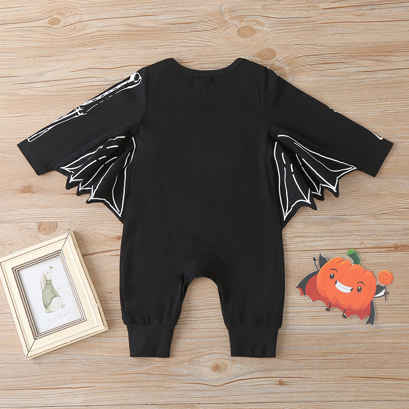 Halloween Costume Fashion Baby Long-sleeved One-piece Wholesale display picture 3