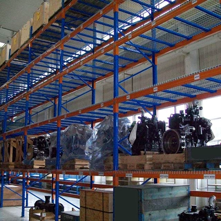 重型货架 高位立体仓库货架 托盘式重型架 智能制造工厂货架