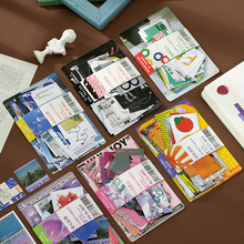 聞述卡片貼紙套裝 彩虹樂園系列 ins手帳DIY素材裝飾貼60張入 6款
